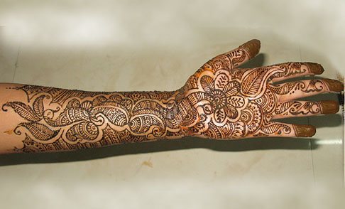 Indian Wedding on Wedding Mehndi Designs Which Is The Best Designs Arabic Countries And