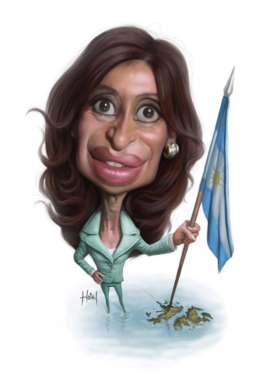 Cristina-kirchner caricature