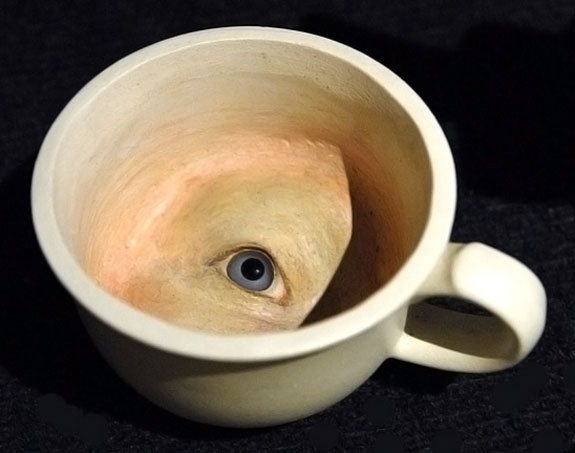 creative mugs eye cup 50 Stylish Tea and Coffee Mugs Creative Designs