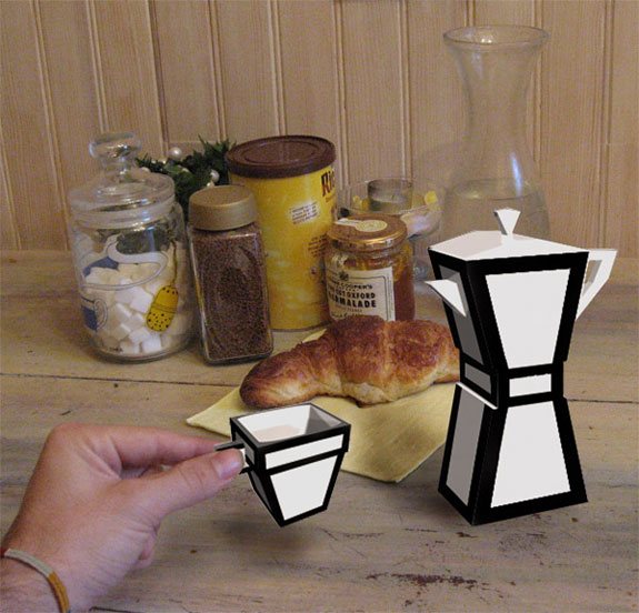 creative mugs picto caffe 2 50 Stylish Tea and Coffee Mugs Creative Designs