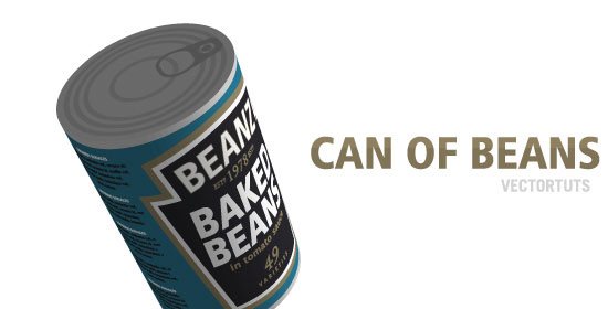Create a Can of Beans by Mapping Vectors to a 3D Object