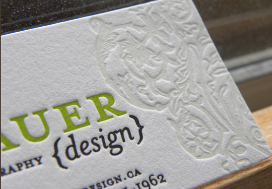 letterpressdesigns25 65 Stunning Visiting Cards Printed Letterpress Designs