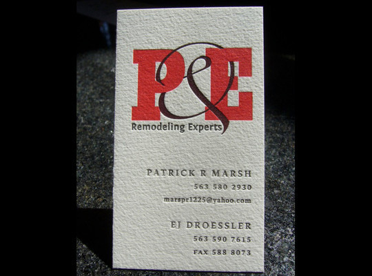 letterpressdesigns4 65 Stunning Visiting Cards Printed Letterpress Designs