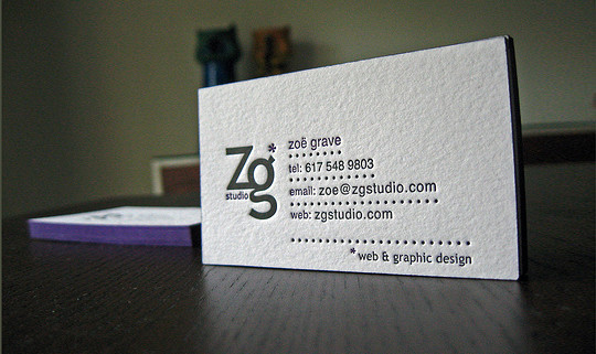 letterpressdesigns43 65 Stunning Visiting Cards Printed Letterpress Designs