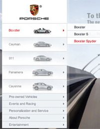 drop down menu design designsmag Tips on creating websites for International Audiences