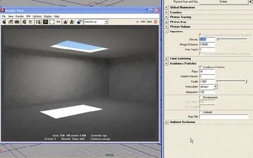 Irradiance in The Ultimate Collection Of Maya 3D Tutorials