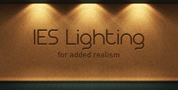 Create a Realistic IES Lighting Effect