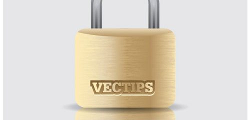 Vector Lock Icon Design - screen shot.