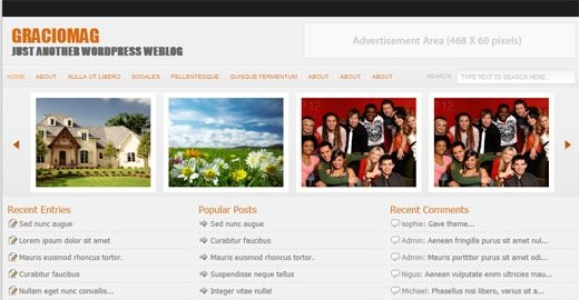 Free-premium-magazine-style-3-column-wideget-ready -wordpress-theme- Gracio-Mag