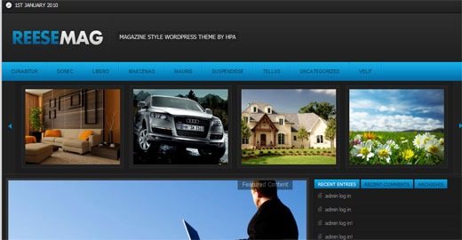 Reese-Mag-Free- premium-magazine-style- wideget-ready -wordpress-theme