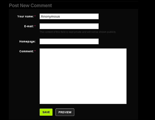 abduzeedo blog comment form