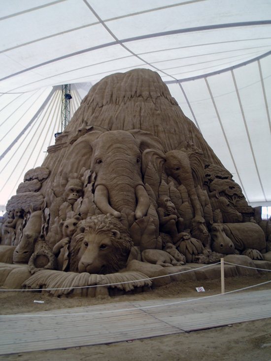 sand sculptures jesoloI