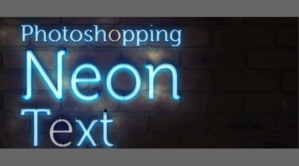 Super Easy Neon Style in Photoshop