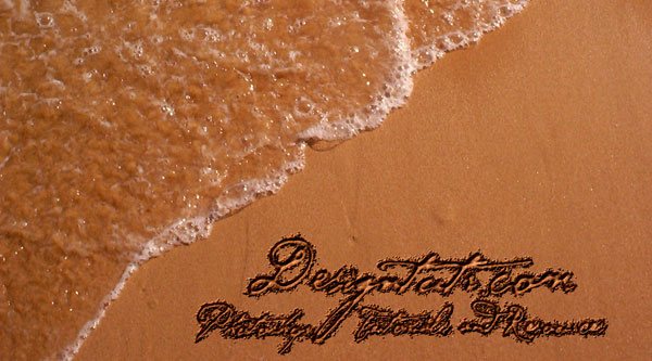 Create a Written in the Sand Text Effect in Photoshop
