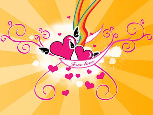 valentines day photoshop