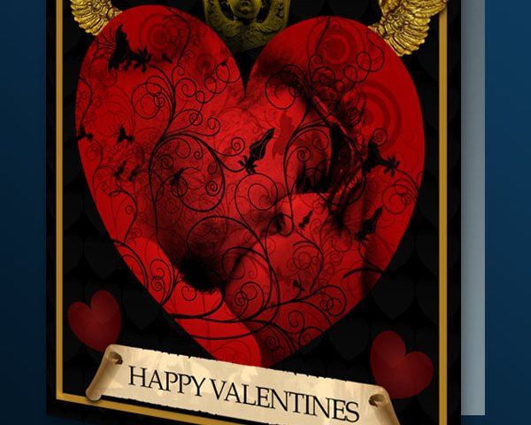 valentines day photoshop