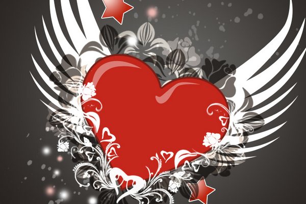 valentines day photoshop