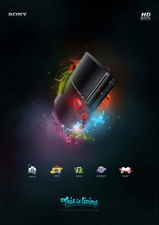 Playstation 3 by mOsk