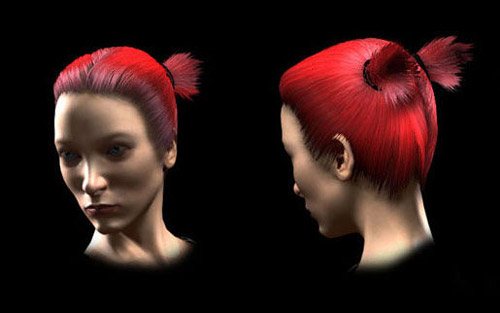 Hairtut in The Ultimate Collection Of Maya 3D Tutorials