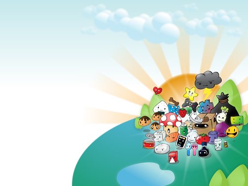 70 Adorable and Creature Cartoon Wallpapers - Designs Mag