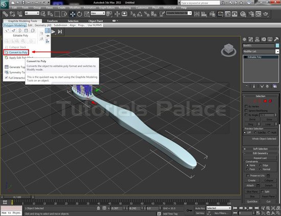 toothbrush 3d 27 Making of Toothbrush in 3D Max