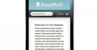 1 Hand Held Mobile Wordpress
