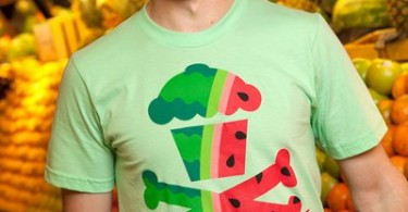 1 Watermelon Crossbones Johnny Cupcakes