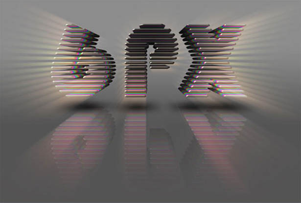 3d layered photoshop text effect tutorials