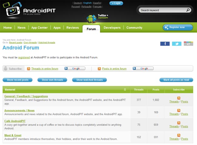 AndroidPIT Forum designsmag