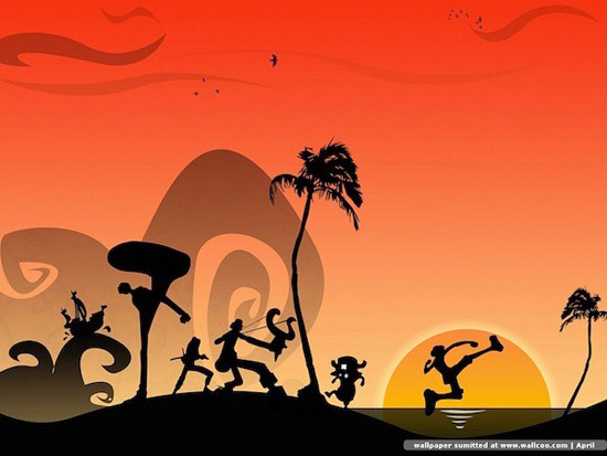 onepiece island Striking Cartoon Wallpapers to Customize Your Desktop