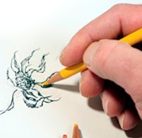 art graphic design process