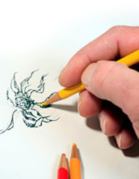 art graphic design process