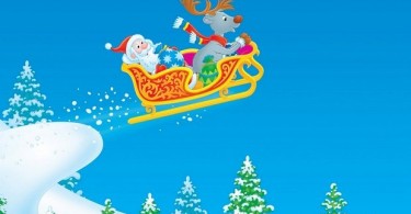 santa wallpapers designsmag christmas 2012 images 01