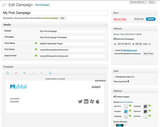 MyMail Email Newsletter Plugin for WordPress Top 40 Premium Plugins of WordPress