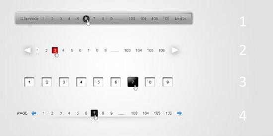 Excellent PSD Design Files for Designers Clean Pagination Excellent PSD Design Files for Designers