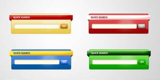 Clean Quick Search Pack 23 Excellent PSD Design Files for Designers
