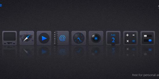 Deep Space 9 icons psd 29 Excellent PSD Design Files for Designers
