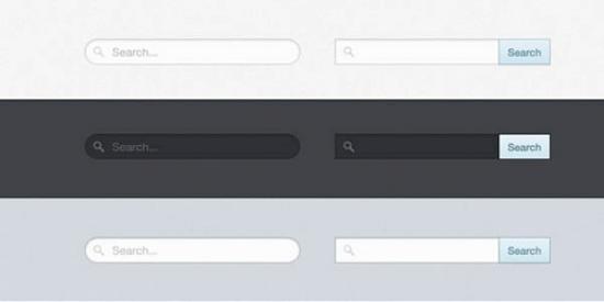 Pretty Little Search Fields PSD 81 Excellent PSD Design Files for Designers