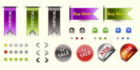 Web elements pack PSD PNG 11 Excellent PSD Design Files for Designers