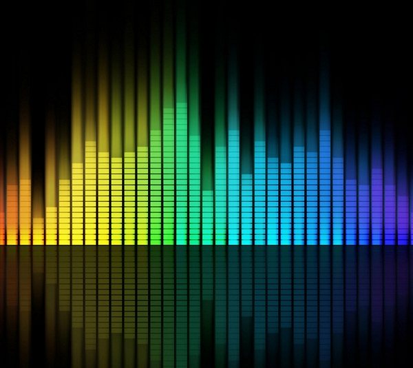 colouring music equalizer