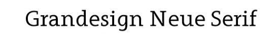 grandesign neue Free Fonts for Developer and Designers