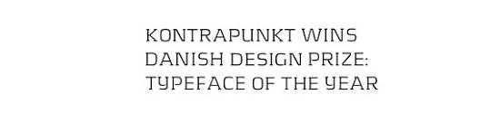 kontrapunkt Free Fonts for Developer and Designers