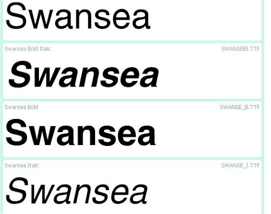 swansea free high quality font web design Free Fonts for Developer and Designers