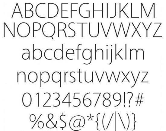 vegur free high quality font web design Free Fonts for Developer and Designers