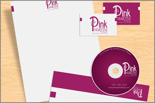 Corporate Identity Design - Pink Martini