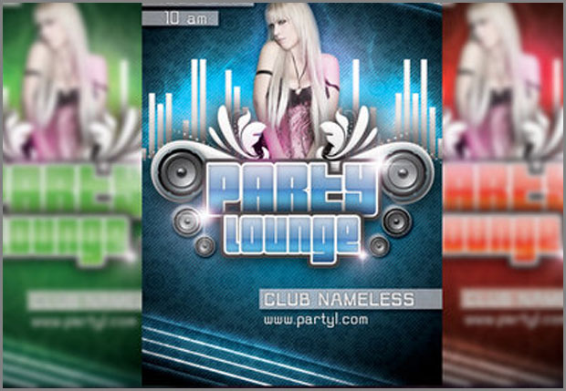 Corporate Identity Design - Party Lounge