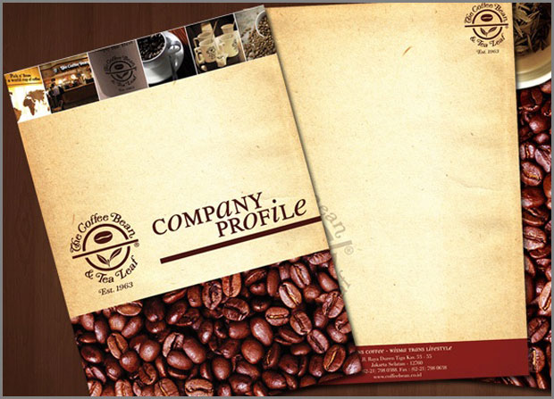 Corporate Identity Design - Coffee Bean
