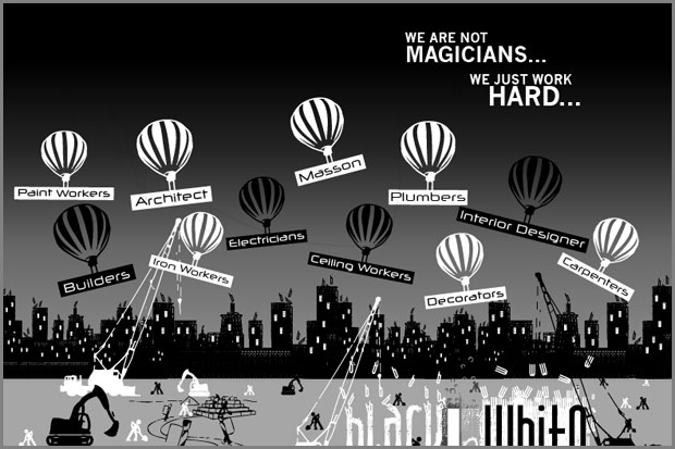 Corporate Identity Design - Black and White