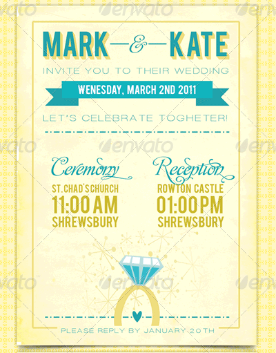 Customizable Wedding Cards