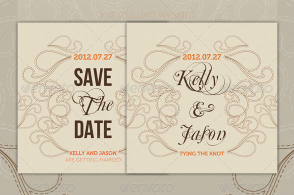 Wedding - 'Save the Date' - Romantic